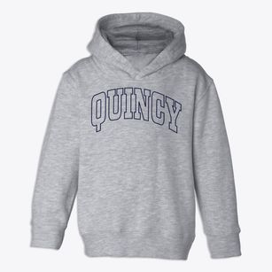 Quincy Wisconsin Trendy Block Toddler Hoodie