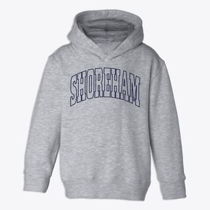 Shoreham Michigan Trendy Block Toddler Hoodie
