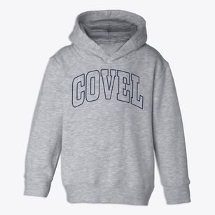 Covel West Virginia Trendy Block Toddler Hoodie