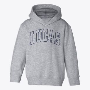 Lucas Texas Trendy Block Toddler Hoodie