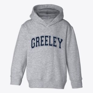 Greeley Colorado Varsity Toddler Hoodie