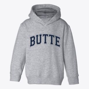 Butte North Dakota Varsity Toddler Hoodie