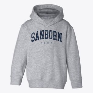 Sanborn Iowa Urban Vibe Toddler Hoodie