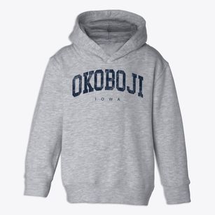 Okoboji Iowa Urban Vibe Toddler Hoodie