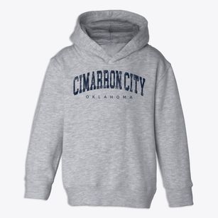 Cimarron City Oklahoma Urban Vibe Toddler Hoodie