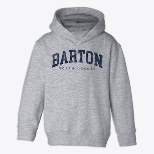 Barton North Dakota Urban Vibe Toddler Hoodie
