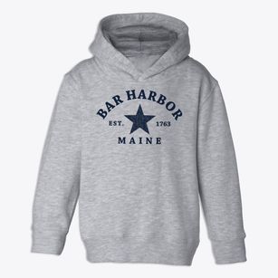 Bar Harbor Maine Star Toddler Hoodie
