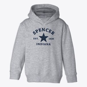Spencer Indiana Star Toddler Hoodie