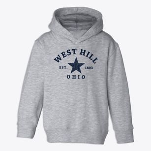 West Hill Ohio Star Toddler Hoodie