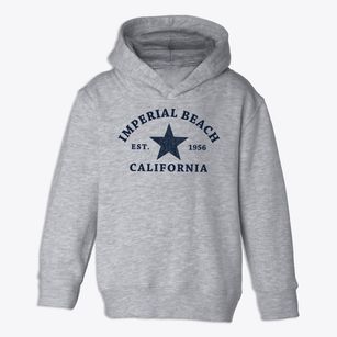 Imperial Beach California Star Toddler Hoodie