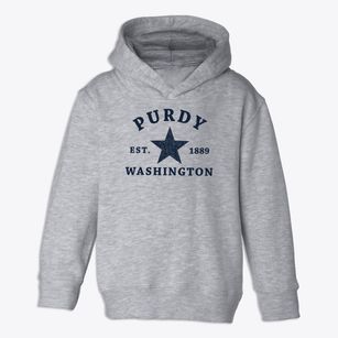 Purdy Washington Star Toddler Hoodie