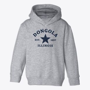 Dongola Illinois Star Toddler Hoodie