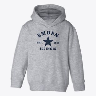 Emden Illinois Star Toddler Hoodie