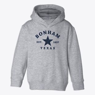 Bonham Texas Star Toddler Hoodie
