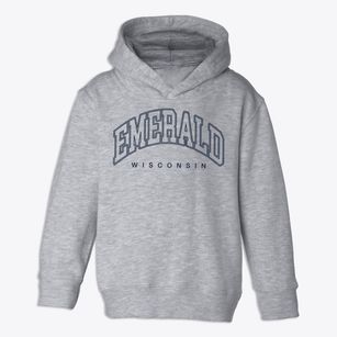 Emerald Wisconsin Inline Toddler Hoodie