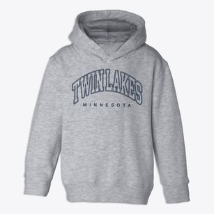 Twin Lakes Minnesota Inline Toddler Hoodie
