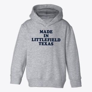Littlefield Texas Classic 70s Toddler Hoodie