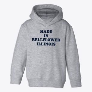 Bellflower Illinois Classic 70s Toddler Hoodie