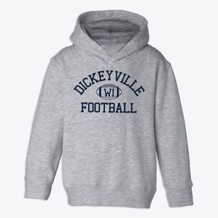 Dickeyville Wisconsin Football Toddler Hoodie