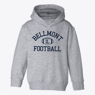 Bellmont Illinois Football Toddler Hoodie