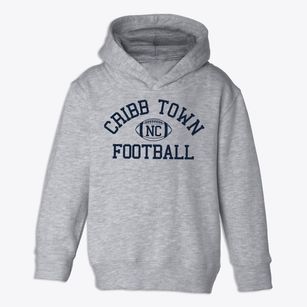 Cribb Town North Carolina Football Toddler Hoodie