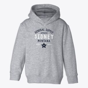 Sidney Montana General Supply Toddler Hoodie