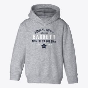 Barrett North Carolina General Supply Toddler Hoodie