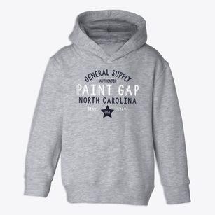 Paint Gap North Carolina General Supply Toddler Hoodie