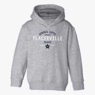 Placerville Idaho General Supply Toddler Hoodie
