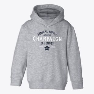 Champaign Illinois General Supply Toddler Hoodie