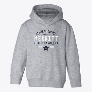 Merritt North Carolina General Supply Toddler Hoodie