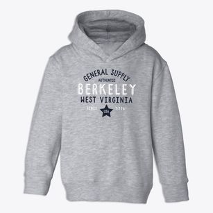 Berkeley West Virginia General Supply Toddler Hoodie