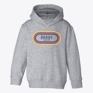 Brady Nebraska Color Loop Toddler Hoodie