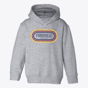 Fordville New Jersey Color Loop Toddler Hoodie