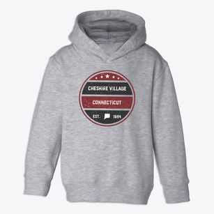 Cheshire Village Connecticut Americana Toddler Hoodie