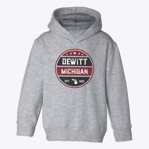 Dewitt Michigan Americana Toddler Hoodie