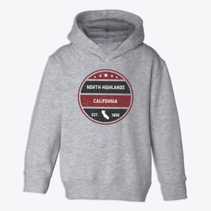 North Highlands California Americana Toddler Hoodie
