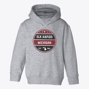 Elk Rapids Michigan Americana Toddler Hoodie