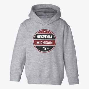 Hesperia Michigan Americana Toddler Hoodie