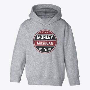 Morley Michigan Americana Toddler Hoodie