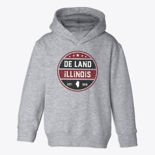 De Land Illinois Americana Toddler Hoodie