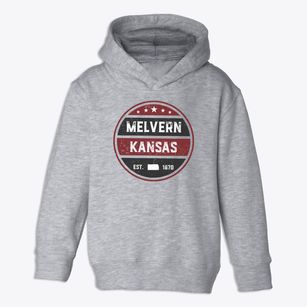 Melvern Kansas Americana Toddler Hoodie