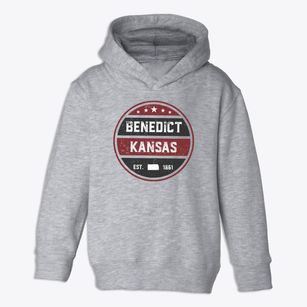Benedict Kansas Americana Toddler Hoodie