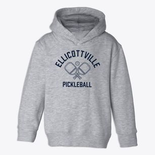 Ellicottville New York Pickleball Toddler Hoodie