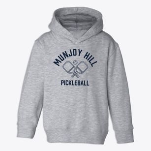 Munjoy Hill Maine Pickleball Toddler Hoodie