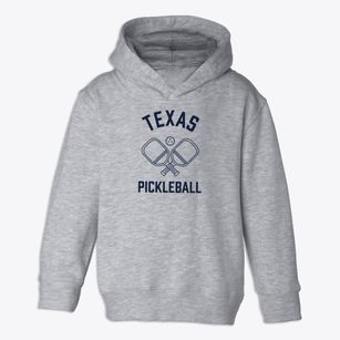 Texas New Jersey Pickleball Toddler Hoodie