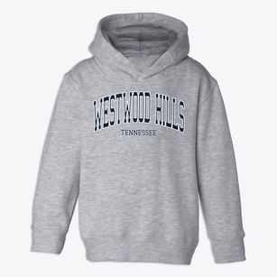 Westwood Hills Tennessee Traditional Toddler Hoodie