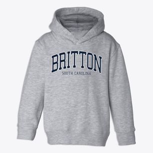 Britton South Carolina Traditional Toddler Hoodie