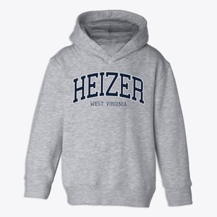 Heizer West Virginia Traditional Toddler Hoodie