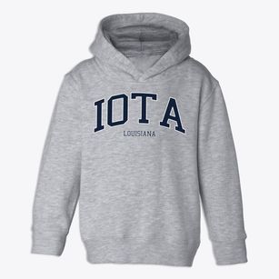 Iota Louisiana Traditional Toddler Hoodie